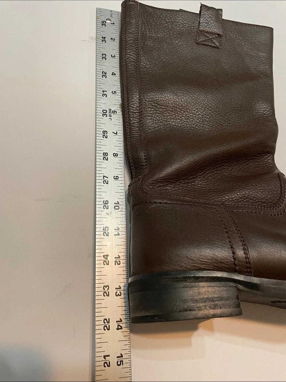 Boden leather knee